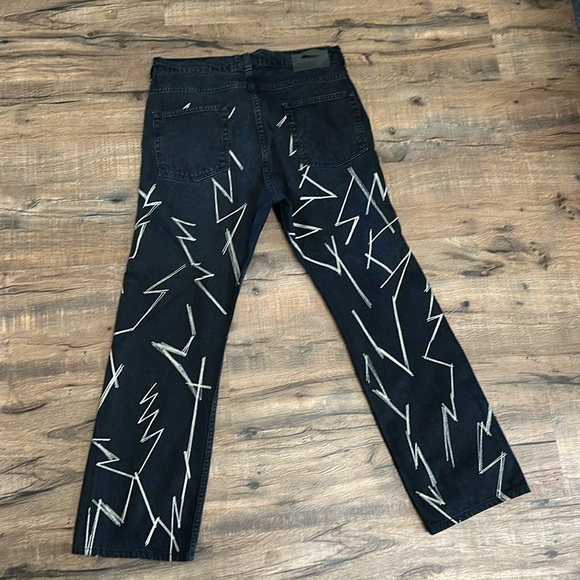 Our Legacy black embroidered jeans.Great cond - Picture 5 of 6